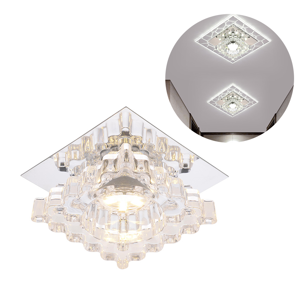 LED 5W High Light Square Shape Spotlight Aisle Lamp Ceiling Lamp