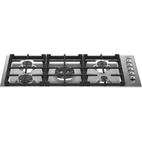 Bertazzoni Prof365qxe Professional 36" Wide 5 Burner Gas Cooktop - Stainless Steel