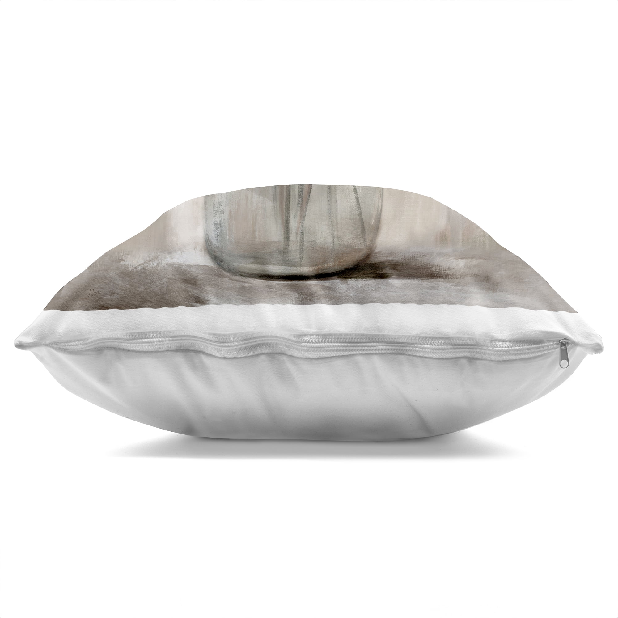 Stupell Industries Ivory Magnolias Vase Decorative Printed Throw Pillow, design by Nan, 18 x 7 x 18
