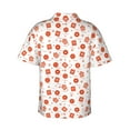 thumbnail image 4 of Xecao Pastry print Hawaiian shirt - a stylish short-sleeve button-down for men, perfect for casual beach and tropical outings., 4 of 9