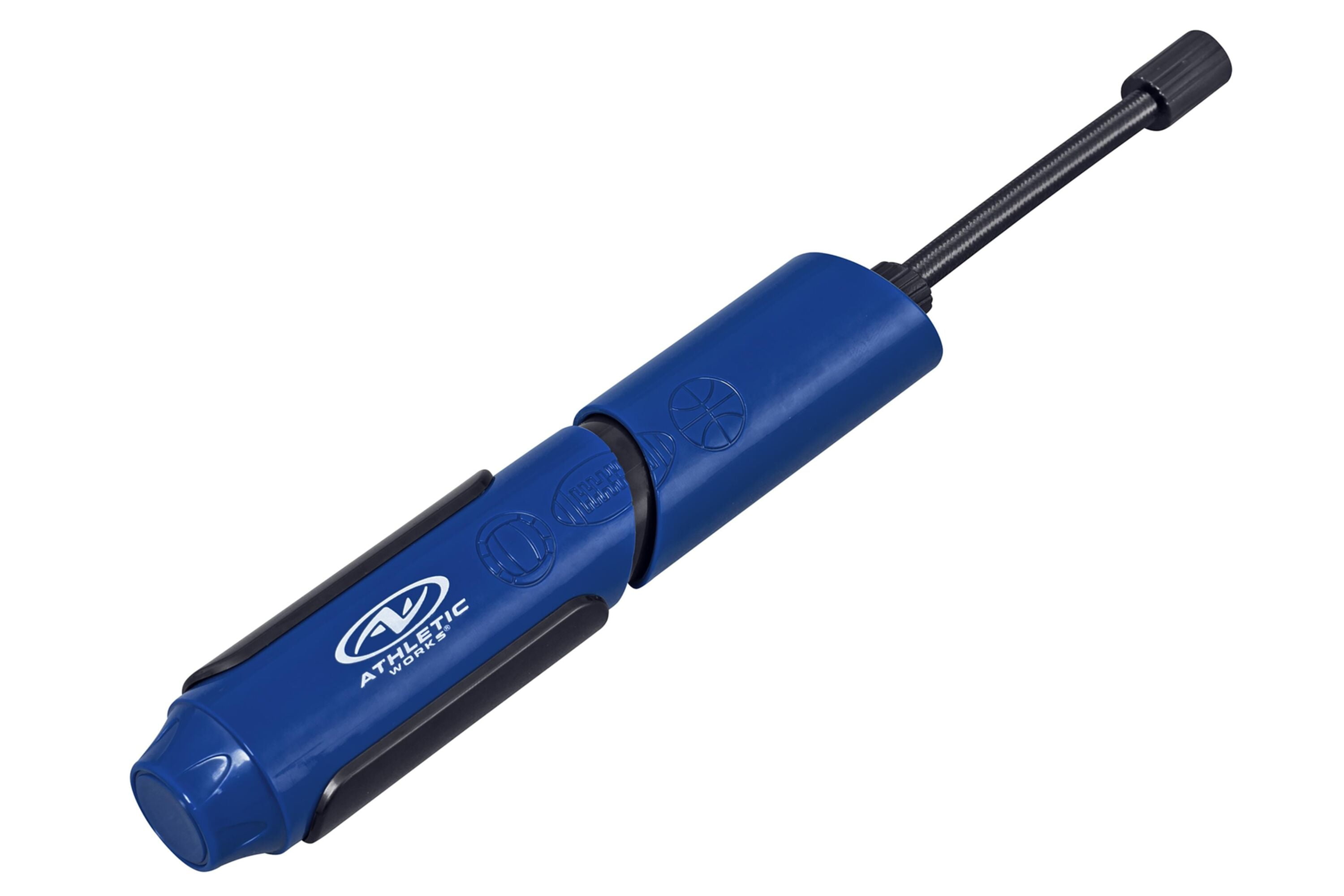 Athletic Works 7" Sport Manual Plastic Air Pump, Blue