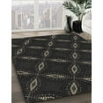 thumbnail image 2 of Ahgly Company Indoor Square Patterned Carbon Gray Novelty Area Rugs, 7' Square, 2 of 6