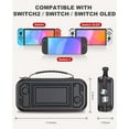 thumbnail image 6 of EUROA Switch 2 Case for Nintendo Switch2 /Switch / OLED, Switch 2 carrying case Accessory, 6 of 9