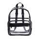 thumbnail image 5 of Qarigey Organizador de bolsas de PVC: el PVC visible y organizado de las pertenencias es resistente al agua y a la humedad Mochilas negro talla pequeña, 5 of 6