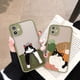 thumbnail image 3 of Funda de teléfono de gato de varios estilos para iPhone 13, 12, 11, 14 Pro Max, 12, 13 Mini, 14 Plus, SE 2020, 8, 7 Plus, X, XS, XR, fundas traseras a prueba de golpes, 3 of 4