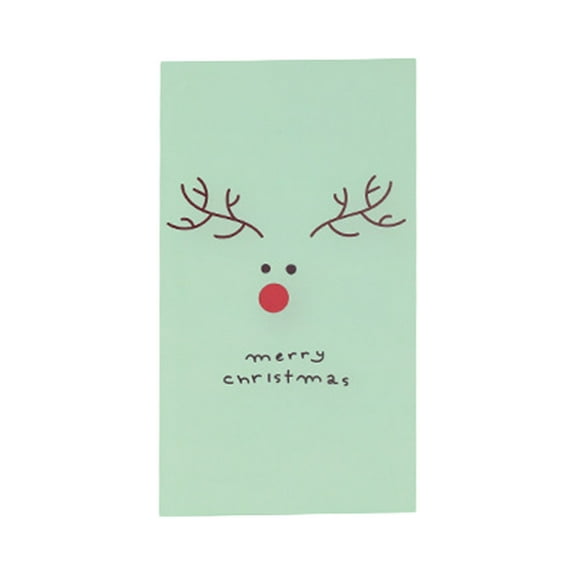 Cheapark Christmas Holiday Greeting Cards 4x7in - Premium Matte Snowman Design, Blank Inside for Personal Messages, Perfect for Loved Ones, Friends & Family, Xmas Winter Gift Attachment