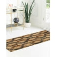 thumbnail image 3 of Rugs.com Saturn Collection Rug – 7 Ft Runner Beige Cream Medium Rug Perfect For Hallways, Entryways, 3 of 9