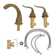 thumbnail image 2 of Grifo Generalizado para Lavabo de Baño Latón Resistente A La Corrosión Antiguo ANGGREK, 2 of 7