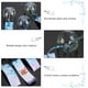 thumbnail image 4 of 3 campanillas de viento japonesas con diseño de animales en 3 estilos, de cristal azul cielo, hechas a mano, para regalo de cumpleaños y decoración del hogar., 4 of 9
