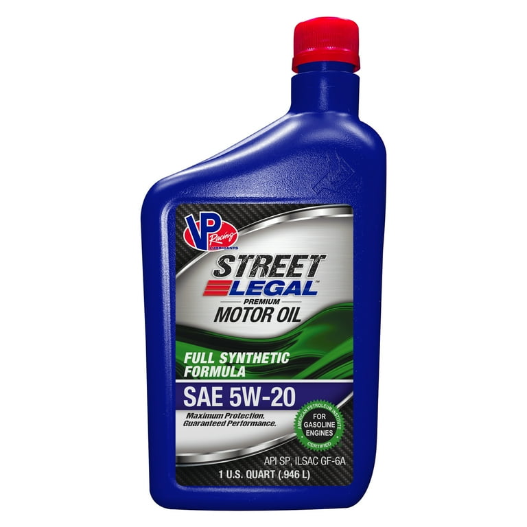 VP Racing Street Synthetic Blend Motor Oil 5W20