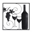 thumbnail image 6 of DecMode Multi Colored Metal Wine Wall Decor with Grapes Detailing (2 Count), 6 of 7
