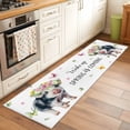 thumbnail image 3 of Spring Pig 2'x6' Runner Rug, Butterfly Botanical Floral Summer Washable Non-Slip Area Rugs for Hallway Kitchen Floor Bedroom Entryway, StainResistant Laundry Carpet Decoration Indoor Mat, 3 of 9