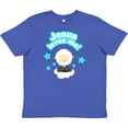 thumbnail image 3 of Inktastic Jesus Loves Me Cute Lamb and Stars Youth T-Shirt, 3 of 5