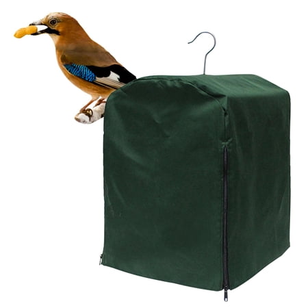 Durable Cover Waterproof Dustproof Lightweight Shade Cloth Warm for Parrot Budgies Macaw Square Cage Outdoor