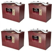 Trojan T1275 12 Volt, 150 AH Deep Cycle Battery - 4 Pack