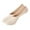 Beige, variant on Cathalem No Show Socks for Women Low Cut Invisible Liner Non slip Athletic Boat Socks,White One Size