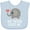 AE-Light Blue, variant on Inktastic My Nona Loves Me Grandchild Boys or Girls Baby Bib