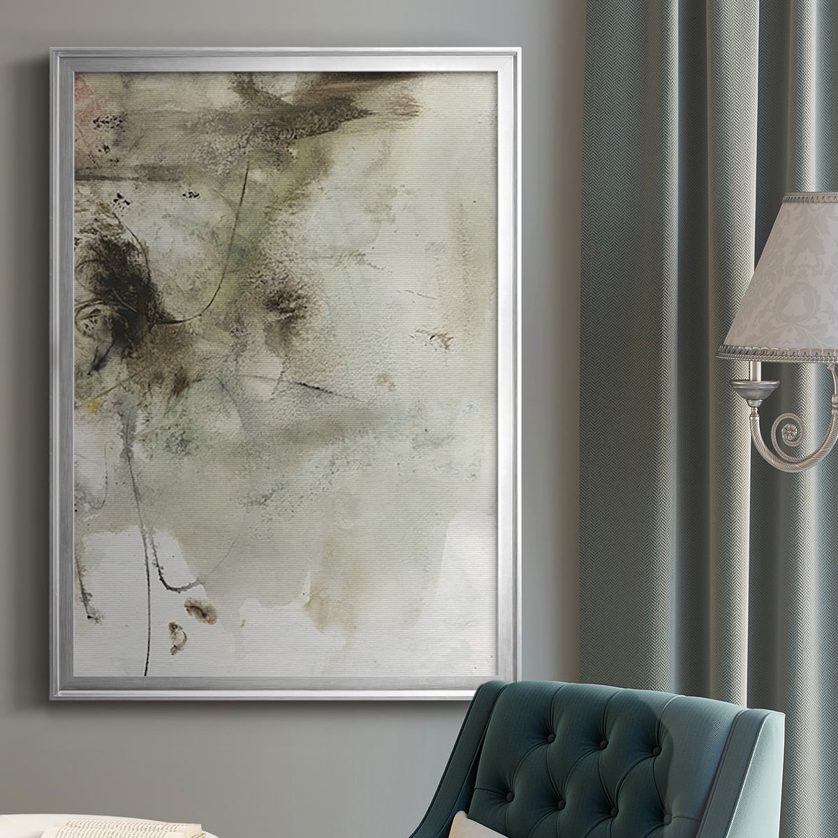 Soft Inspiration IV Premium Framed Print, in Gold, Black, or Silver - Ready to Hang
