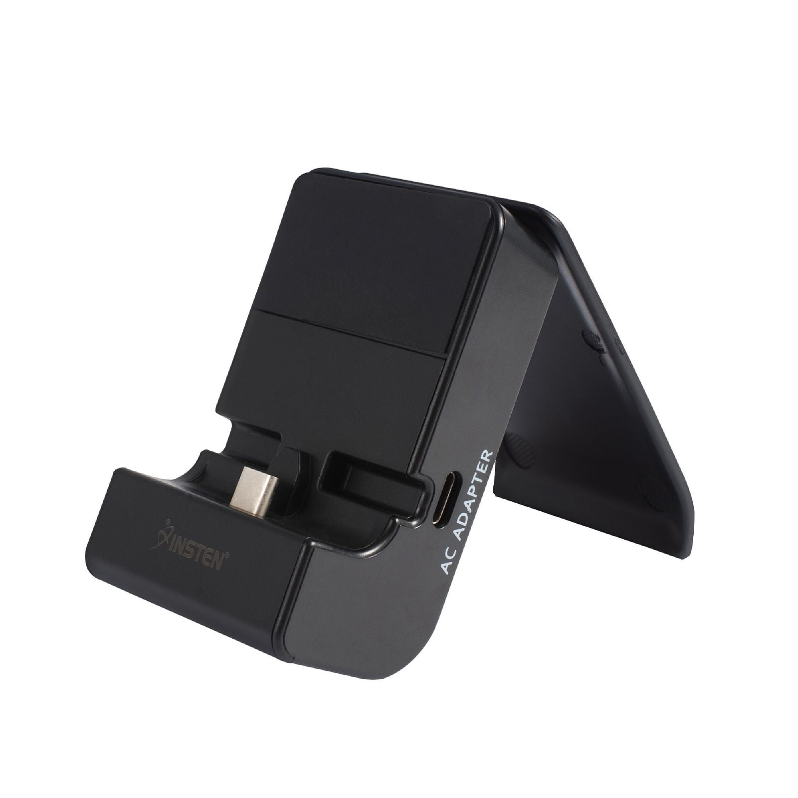 Insten For Nintendo Switch & OLED Model & Switch Lite Charging Dock,  Adjustable Docking Station with USB C Port, Black