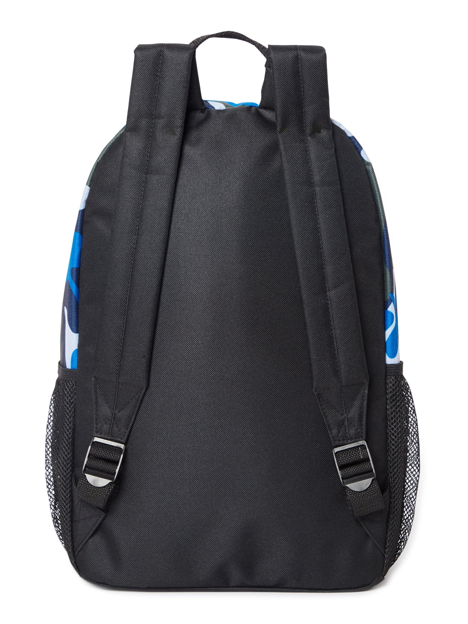 Wonder Nation Kids' Grey Colorblock Blue Camo Galaxt Print 3-Pack Backpacks