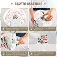 thumbnail image 5 of BZSMCE Table Lamp Creative Wreath for Christmas Day Simple Pattern Night Light, 5 of 8
