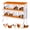 Orange Color, With Bracket, variant on QinaQin Egg-Laying Boxes for Chickens, 6/8/10-Compartment Pull-Out Egg-Laying Boxes, Pull-Out Egg Collection Boxes with Lids To Protect Eggs