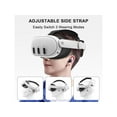 thumbnail image 2 of Courroie de Tête pour Meta Quest 3, Sangle Élite Réglable et Confortable de Remplacement Compatible avec Oculus Quest 3, Accessoires de Casque VR à Coussin Doux pour Meta Quest 3, Immersion de Jeu Améliorée, 2 of 6