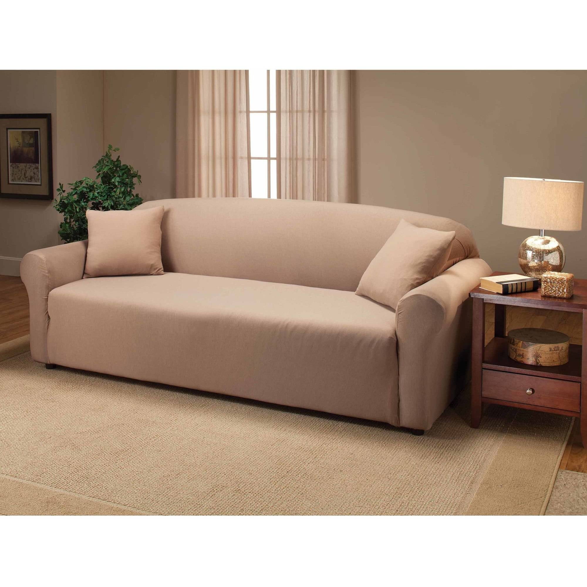 Jersey Stretch Sofa Slipcover Walmartcom