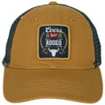 thumbnail image 2 of Coors 872545 Coors Banquet Rodeo Rope Logo Canvas Snapback Hat, Black & Brown, 2 of 6