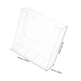 thumbnail image 2 of OUNONA 2Ud Organizador Vertical Colgante Transparente Para Brochures Y Documentos En Pared, 2 of 7