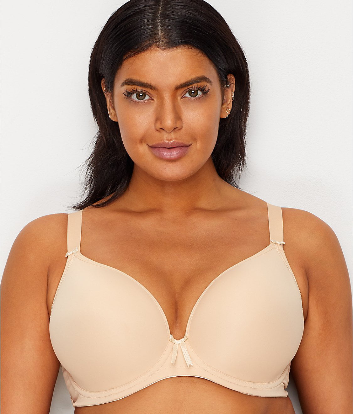 elomi womens bijou underwire banded moulded bra, 40h, sand