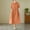 🔥 Orange, variant on Sentmoon Womens Linen Dress Business Short Sleeve Lapel Plus Size Formal Dresses for Women Solid Color Breathable Regular Fit Date Night Dress Hawaiian Accessories for Women