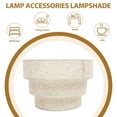 thumbnail image 4 of Shisuyan Ceiling Light Replacement Shades Beige Metal 1Pcs 13.25 Inches In Diameter, 4 of 9