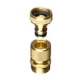 thumbnail image 2 of unbranded Conector Dorado Para Manguera De Jardín Compatible Con Estándar Americano, 2 of 8