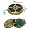 thumbnail image 2 of Soporte PortáTil para Bobina de Mosquitos, Bobina de Mosquitos y Quemador de Incienso para Uso en Exteriores, Junto una la Piscina, Patio, Cubierta, Camping, Senderismo, Etc., B, 2 of 5