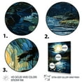 thumbnail image 3 of Designart "Yellow River Riversong painting" Landscape & Nature Floater Framed Canvas Art Print, 3 of 7