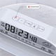 thumbnail image 2 of Reloj Despertador Electrónico Simple Estudiantes Digitales Despiertan Reloj De Escritorio Calendario Creativo Lcd Reloj Electrónico Con Pilas Con Dos Modos De Alarma Para El Dormitorio Advancent HA022368-00, 2 of 7
