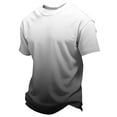 thumbnail image 4 of YAYUBA Toddler Boy Fall Tops 4t Round Neck Letter Print Back To School Shirt Comfortable Pullover Tops Preppy T-Shirt Boys & Girls Shirts, 12-13 Years, Light Gray2, 4 of 6