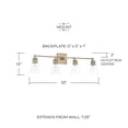 thumbnail image 3 of 4 Light Bath Vanity Capital Lighting 121841Mb-432, 3 of 5
