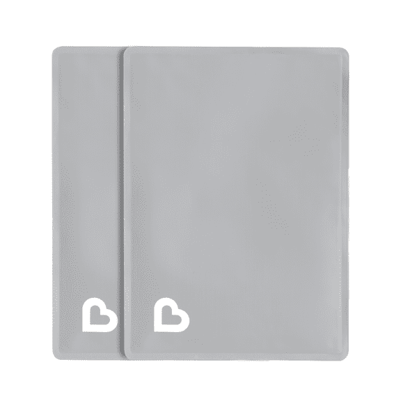 Munchkin® TheraBurpee™ Premium Hot & Cold Gel Packs, Unisex, Gray, 2 Pack