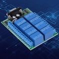 thumbnail image 4 of Module de Contrôle à Distance 12V 8 Canaux DB9 RS 232 Relais Interrupteur Maison Intelligente, DC 12V 16MA Veille RS232 Interface Femelle 1 100V Ou AC85 265V, 4 of 7