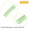 thumbnail image 4 of Unique Bargains Pailles Réutilisables, 2 Pcs Paille de Remplacement Longue 8 Pouces 8mm de Large avec Brosse de Nettoyage, Vert, 4 of 6