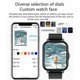 thumbnail image 3 of Reloj inteligente Yuxing GT20 para hombre y mujer 2021 con llamadas por Bluetooth monitor de frecuencia cardíaca deportivo 1,69 gold01, 3 of 5