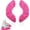 Rose red, variant on Ice Skate Blade Cover Skates Skate Guards for Kids Youth Men Women Boys Girls (S size 25CM)