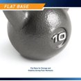 thumbnail image 4 of Kettlebell MARCY HKB-010 de 4,5 kg de hierro fundido negro, 4 of 7
