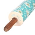 The Pioneer Woman Flea Market Floral Decal Rolling Pin with Wood Handle