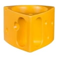 thumbnail image 3 of Original Cheesehead Ceramic Cheese Wedge Coffee Mug - Gold, 14 oz. 3AM5070W, 3 of 4