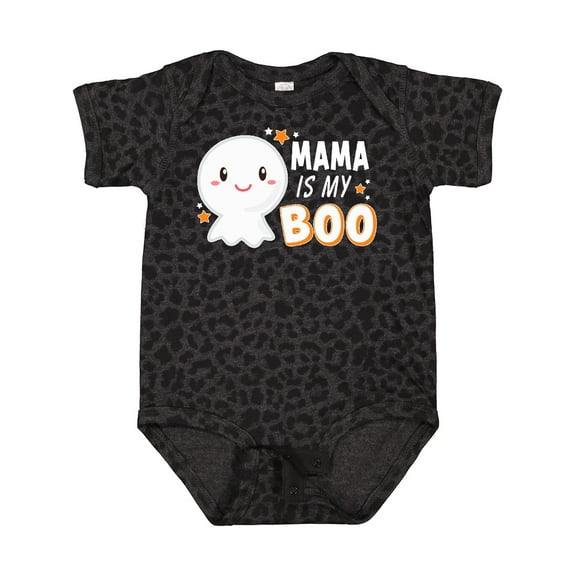 Inktastic Mama is My Boo with Cute Ghost Boys or Girls Baby Bodysuit
