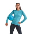 thumbnail image 3 of TriDri Womens Seamless 3D Fit Multi Sport Performance Zip Top, 3 of 4