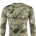 thumbnail image 3 of Beshee Long Sleeve Shirts for Men Tops Camouflage T Shirts Blouse Long Men's Outdoor Sleeves Quick Drying Men's Dress Shirts Mens Shirts Green XL, 3 of 5